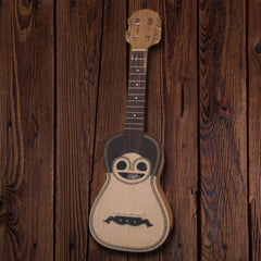 Cavaquinho 1/2 tampo Boca de Raia - Construção Artesanal