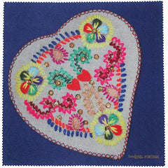 Pano de microfibra Bordado a Lã de Viana do Castelo